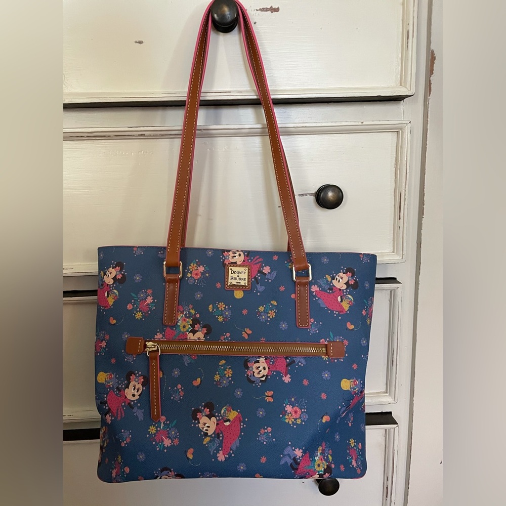 Epcot Flower and Garden Dooney & Bourke Minnie Disney Handbag